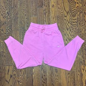 Nike Pink Fleece Jogger Sweatpants Women’s Size: Small